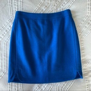 J Crew Wool Mini Skirt